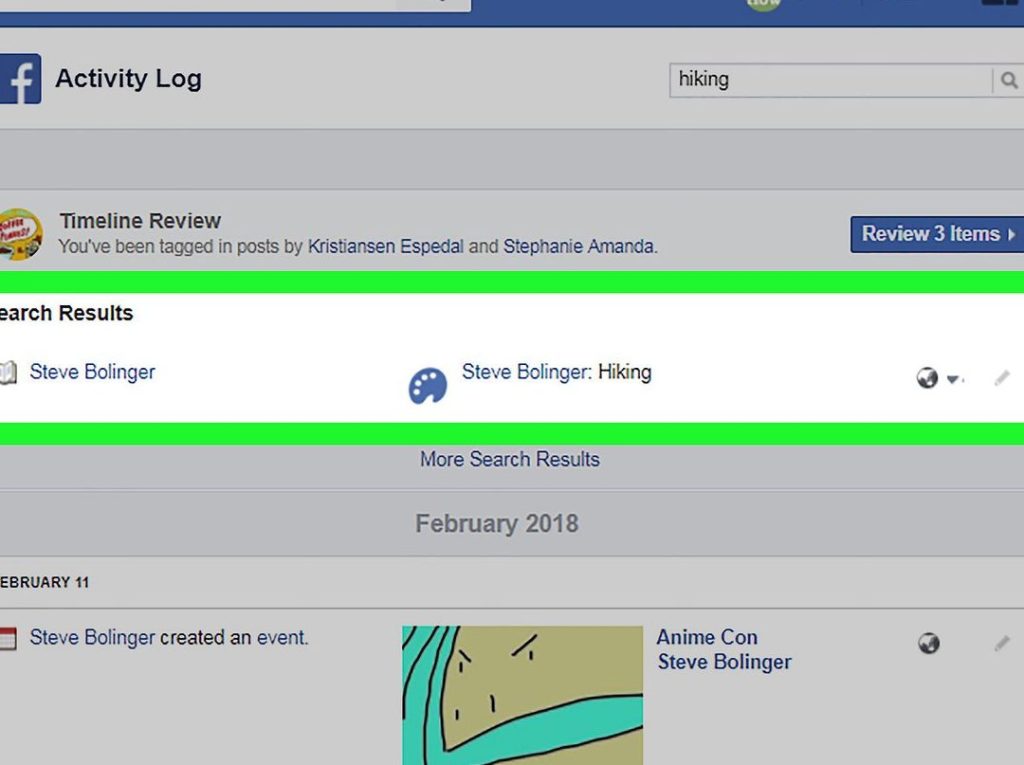 facebookta eski gonderiler nasil bulunur