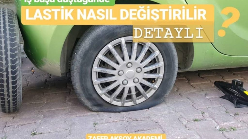 Lastik Nasıl Değiştirilir? 1 lastik nasil degistirilir