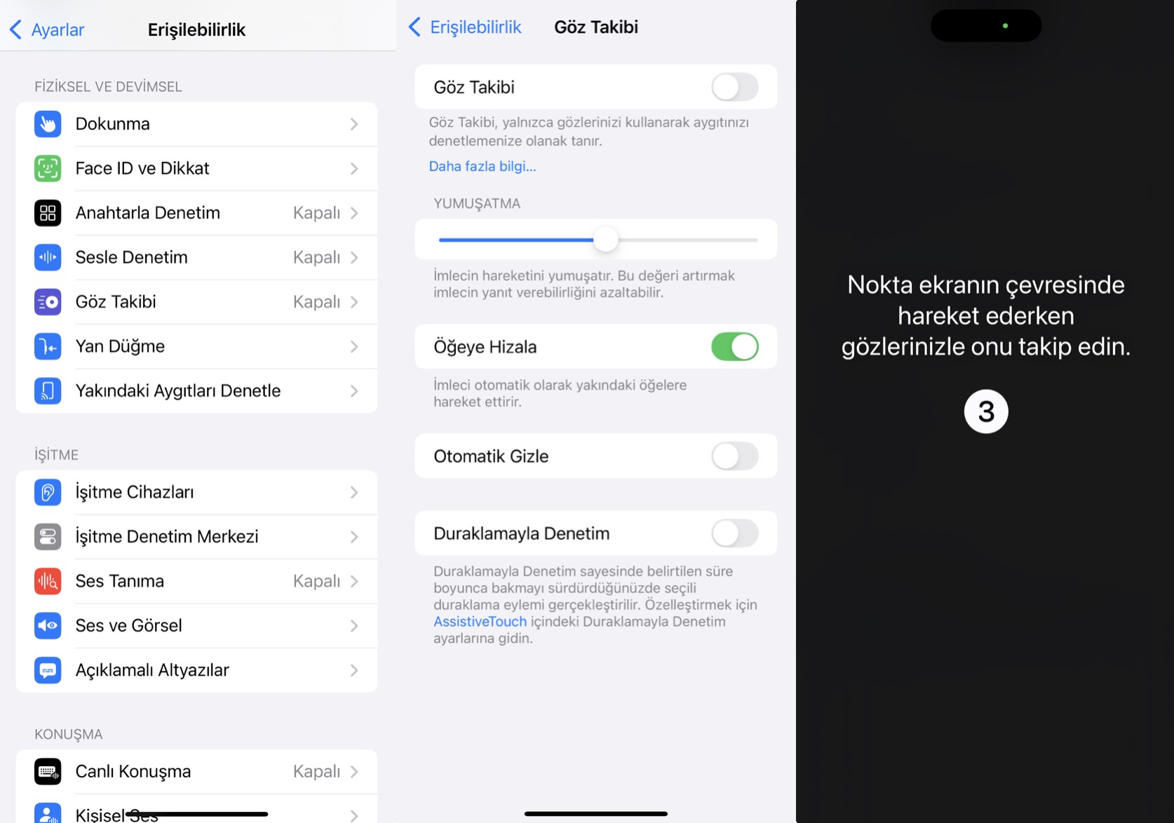 ios 18 iphone goz takibi ozelligi nasil acilir178452 0