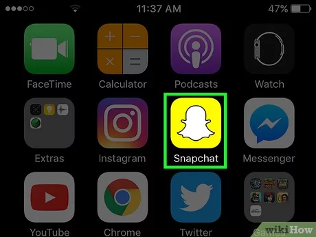 v4 460px Save Snapchats to the Camera Roll Step 1 Version 2.jpg